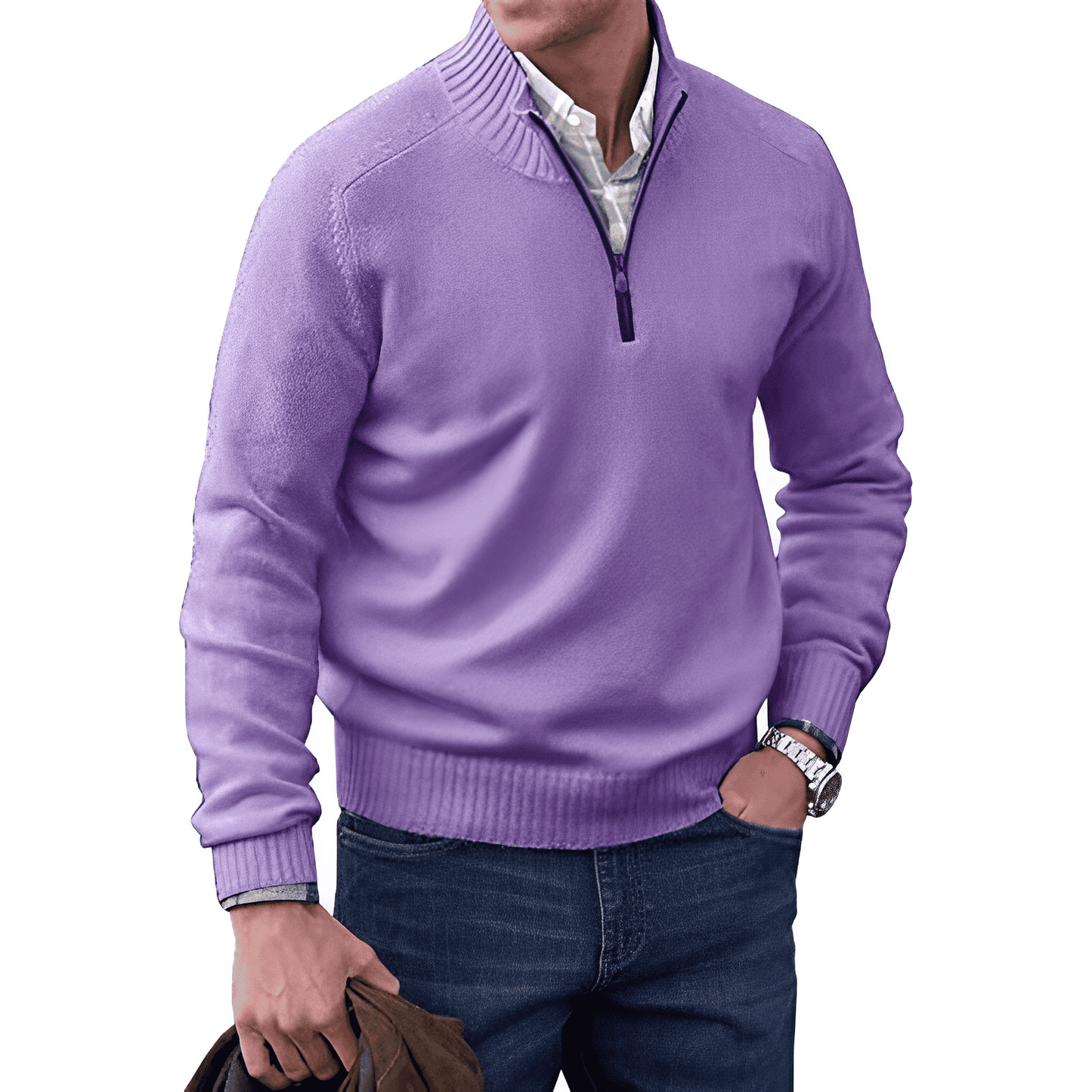 Vincent™ | The Stylish Zip Pullover