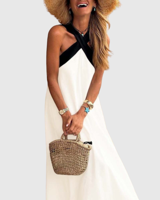 Orla | Cross-Neck Dress