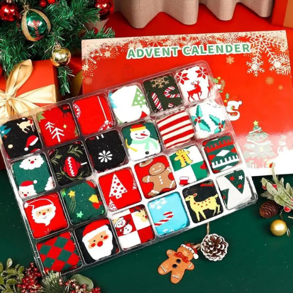 Christmas Socks Advent Calendar🎁