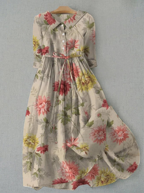 Fiona - Shirt Dress with Ties