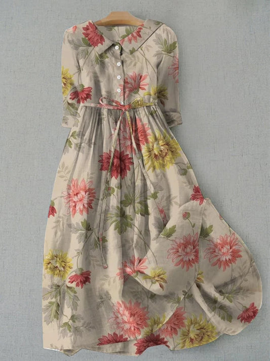 Fiona - Shirt Dress with Ties