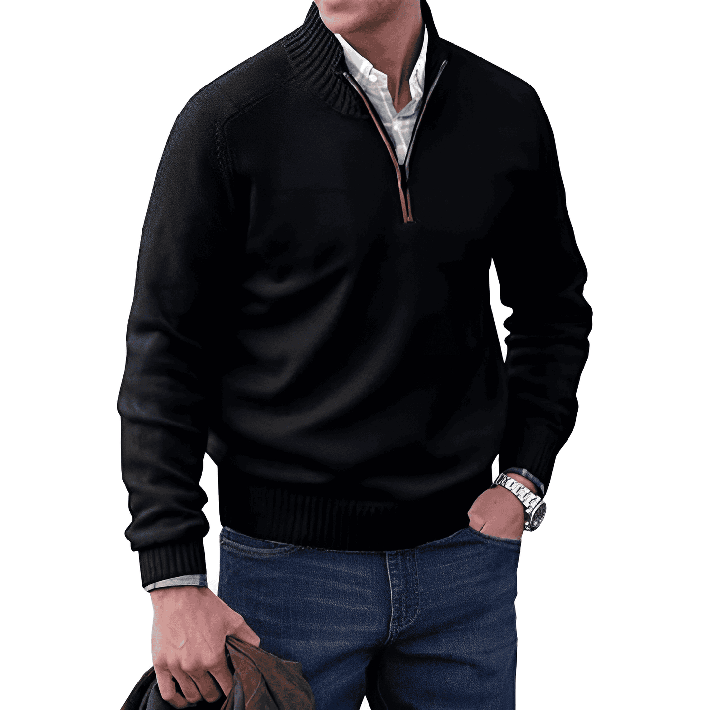 Vincent™ | The Stylish Zip Pullover
