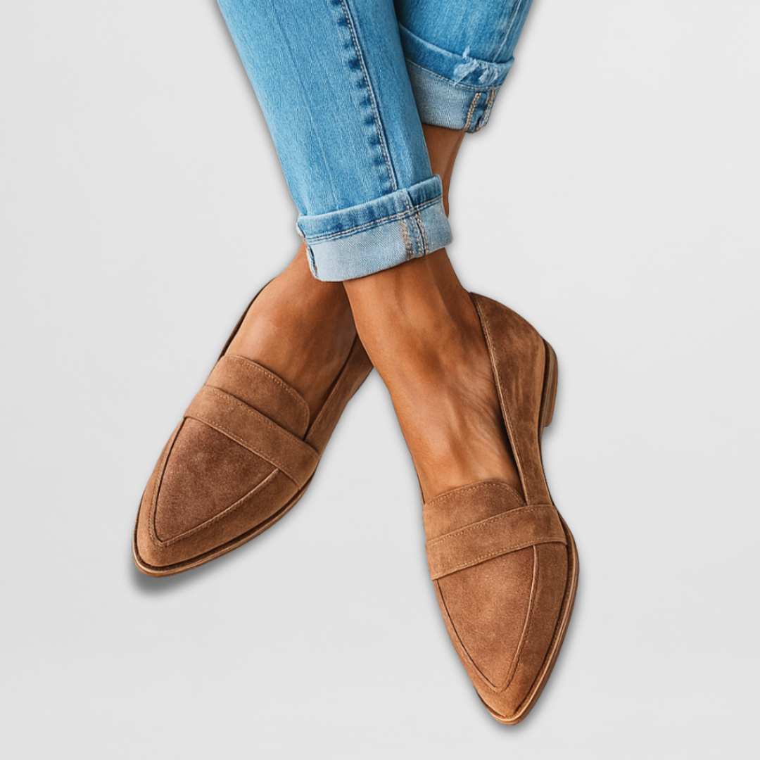 Nadine - Suede Loafers