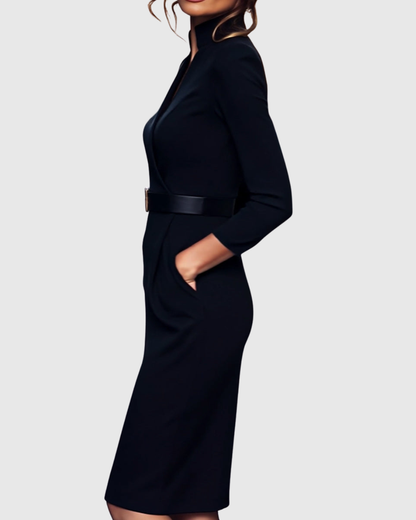 Clariel | Refined Midi Dress