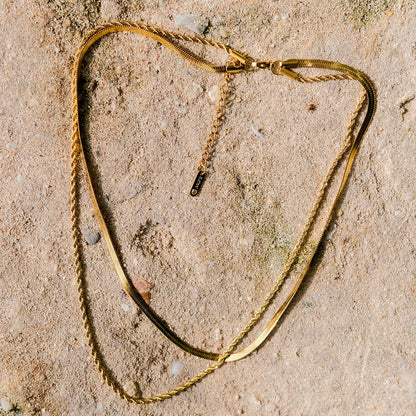 Ludovica Gold Chain Necklace