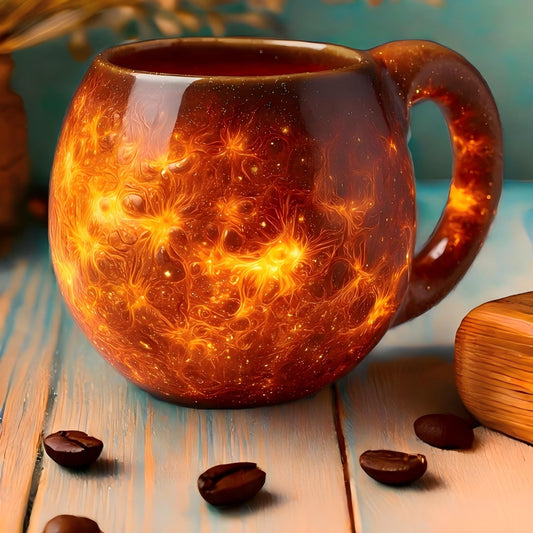 🌋 Lava Glow™ Mug — Feel the Power of Fire and Earth in Every Sip