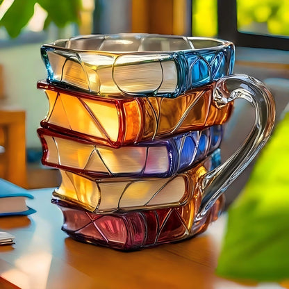 📚 Crystal Mug for Literature Lovers — A Story You Can Sip
