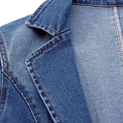 Mela - Stylish denim blazer