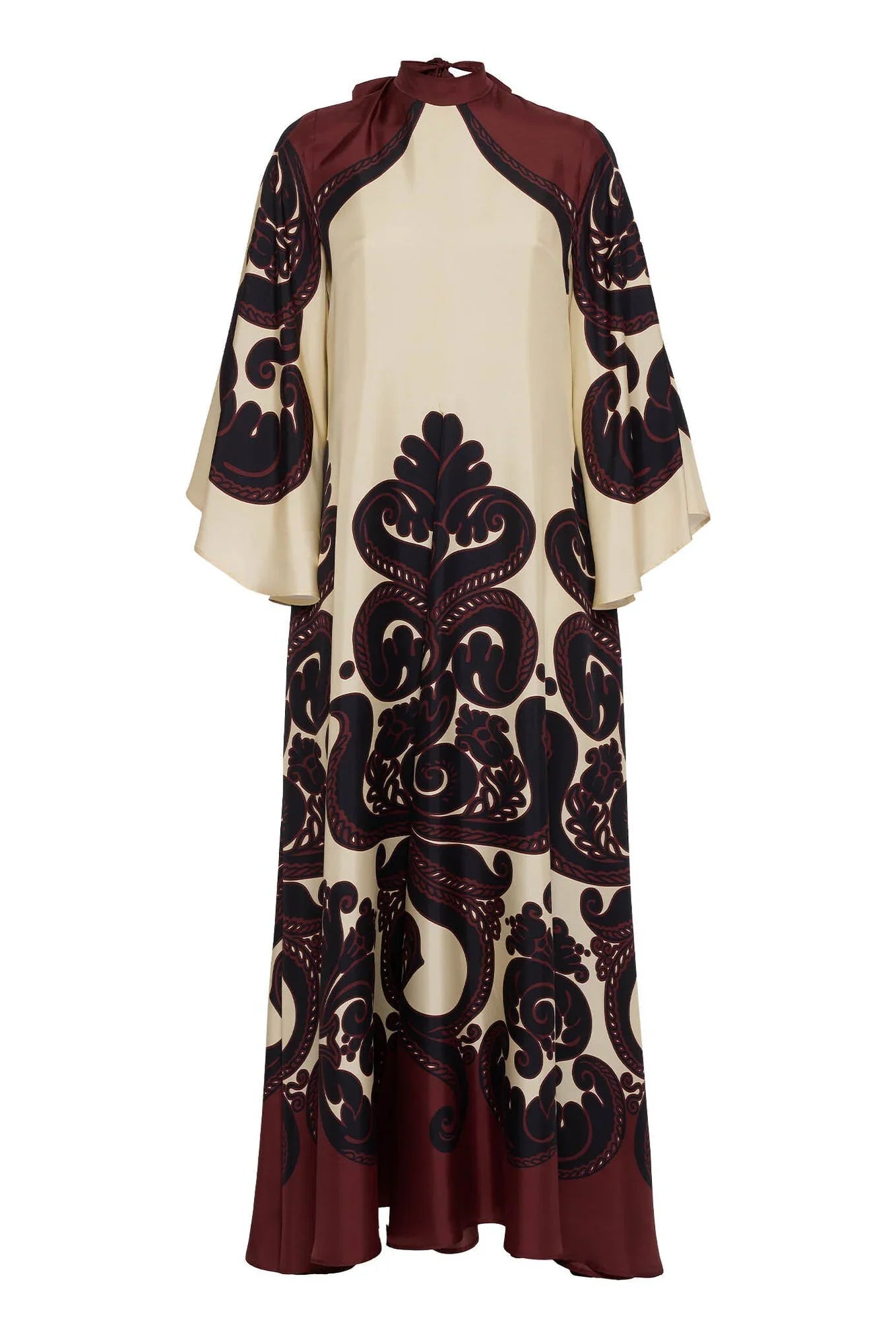 Grenadilla Bloom Satin Gown