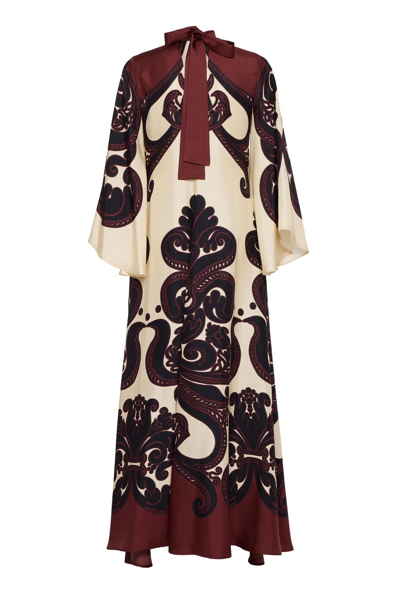 Grenadilla Bloom Satin Gown