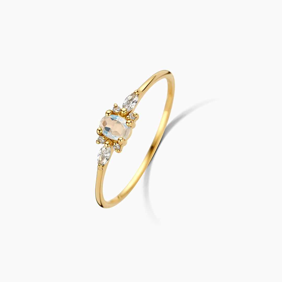 Musa Ring in Moonstone