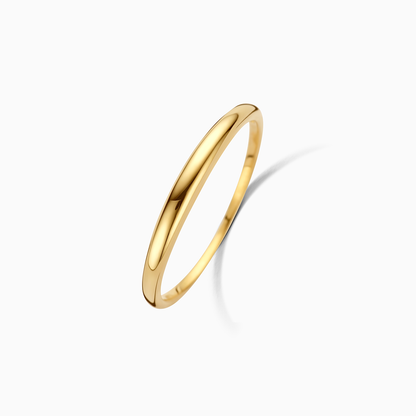 Thin dome ring