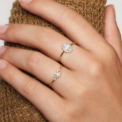 Musa Ring in Moonstone