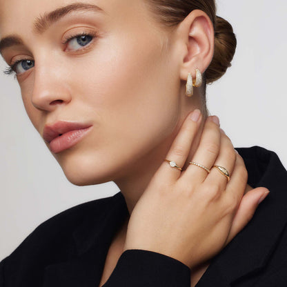 Dome Diamond Ring