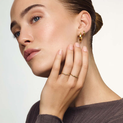 Thin dome ring