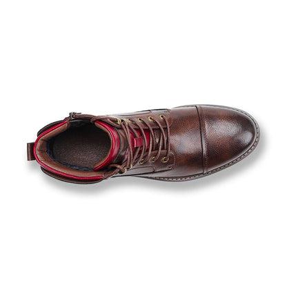 Miles - Classic Leather Oxford Boots