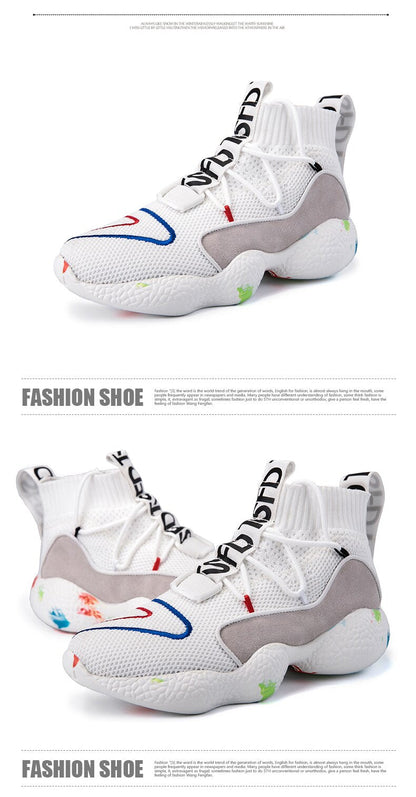 Lace-Up Trekking Boost Shoes
