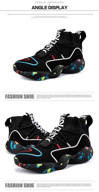 Lace-Up Trekking Boost Shoes