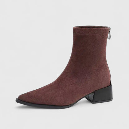 Lea – Leopard Ankle Boots