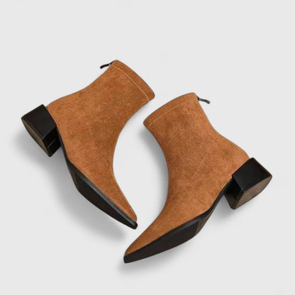 Lea – Leopard Ankle Boots
