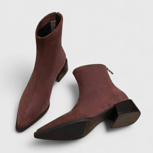 Lea – Leopard Ankle Boots