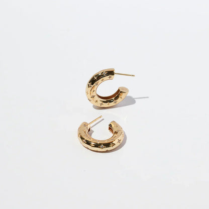 Cosmic Hoop Earrings