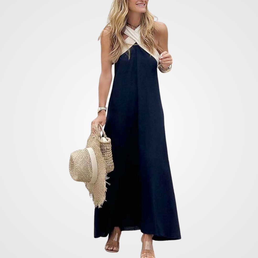 Orla | Cross-Neck Dress
