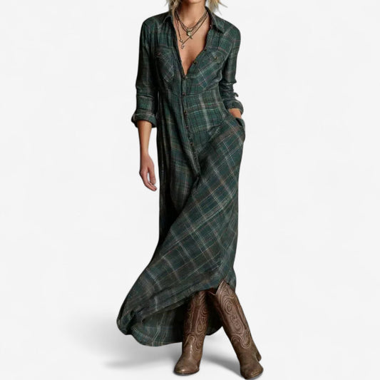 Céile™ Timeless Maxi Shirt Dress