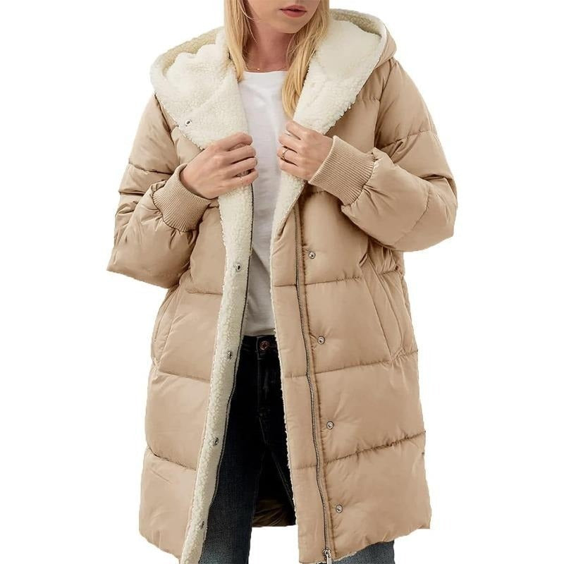 Luna™ - Cozy Sherpa-Lined Puffer