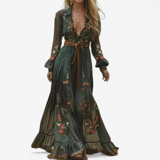 Rach™ Embroidered Maxi Dress
