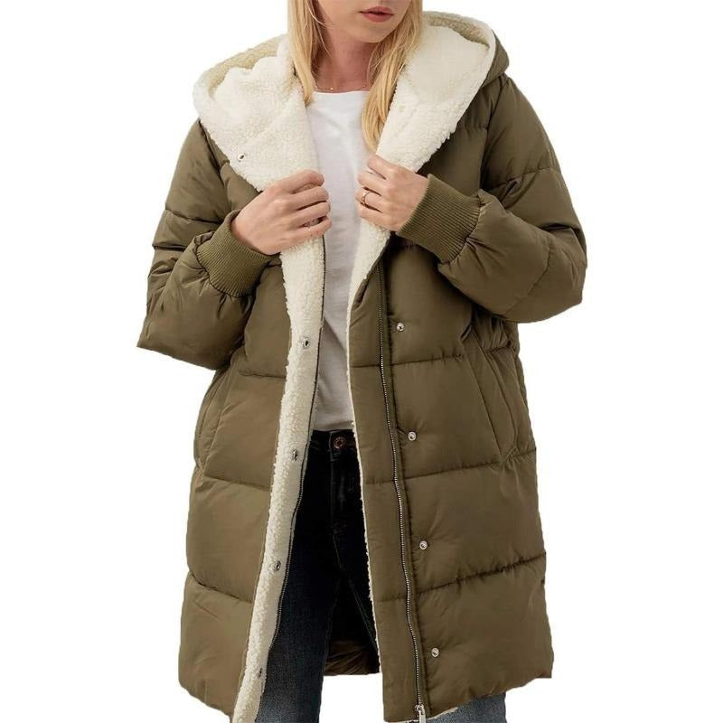 Luna™ - Cozy Sherpa-Lined Puffer