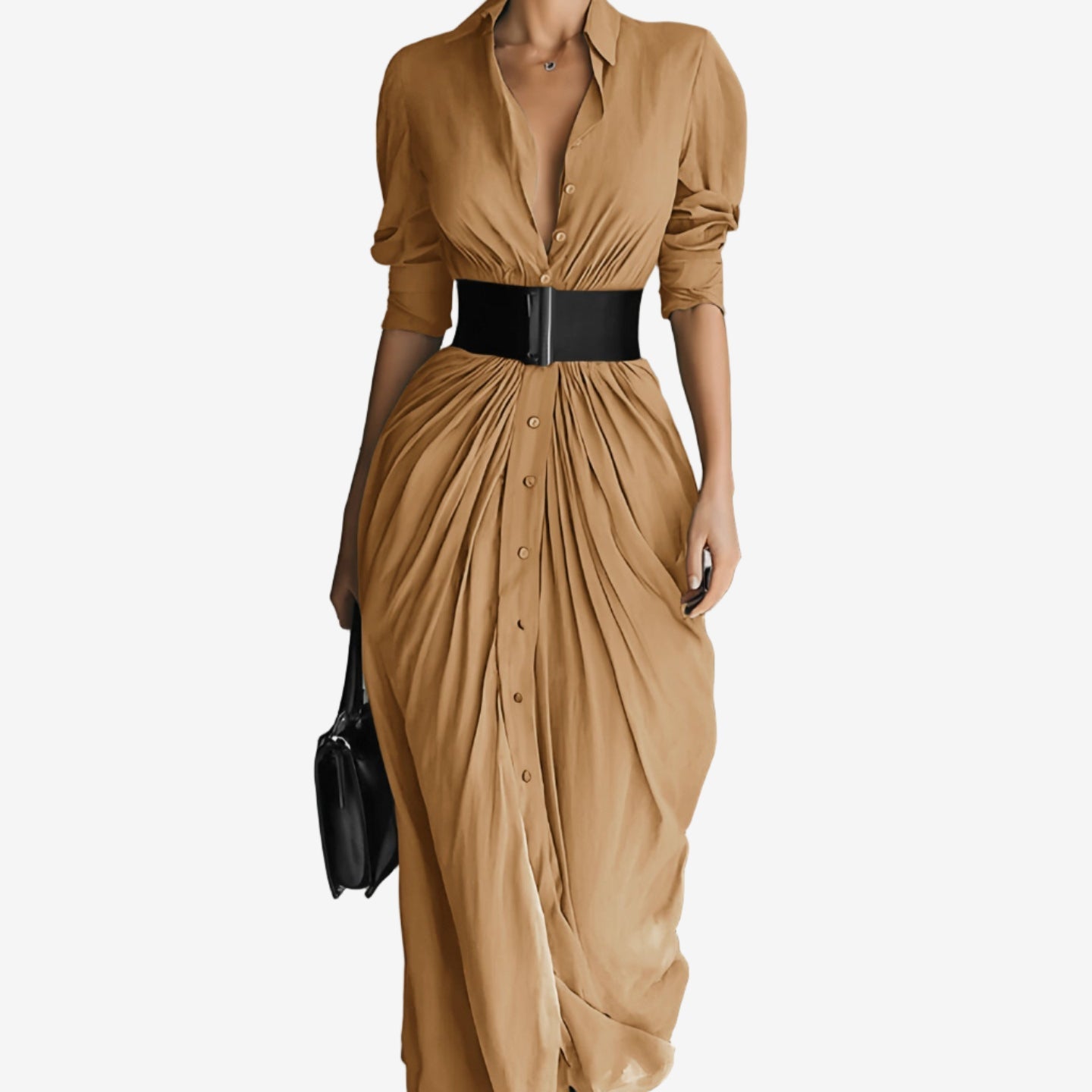 Kisha™ Long Sleeve Dress