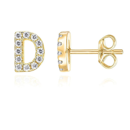 Initial Earring
