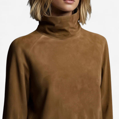 Tana™ Mini Dress with High Collar