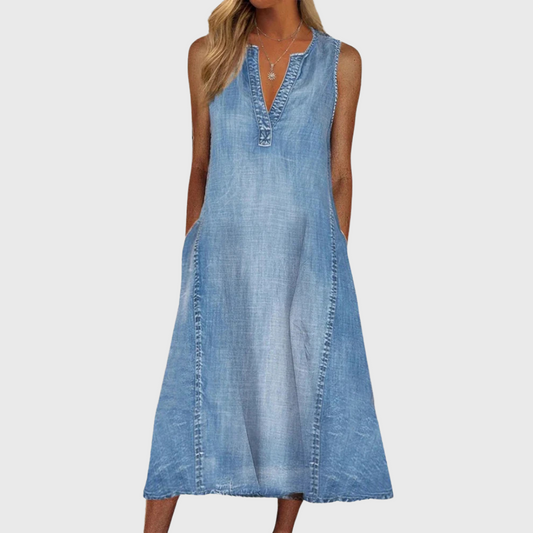Boa - Comfortable Denim Dress