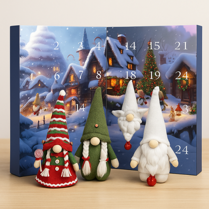 Premium gnome Christmas calendar