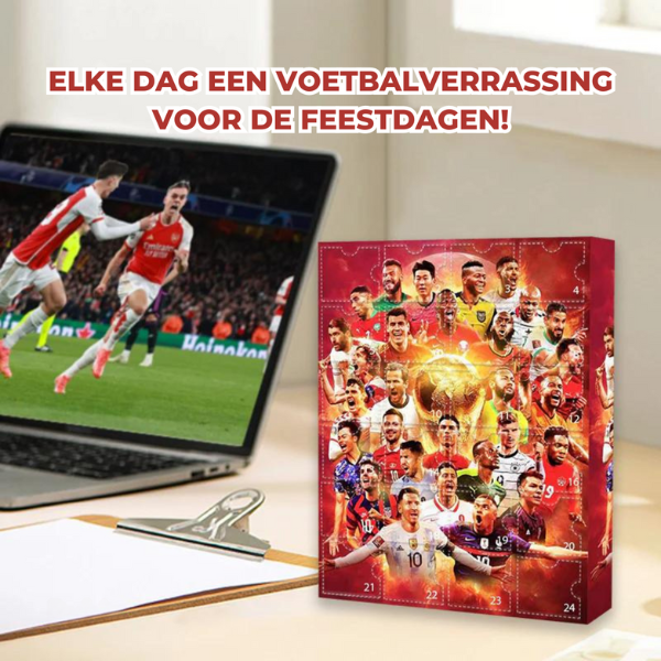Football Stars Advent Calendar