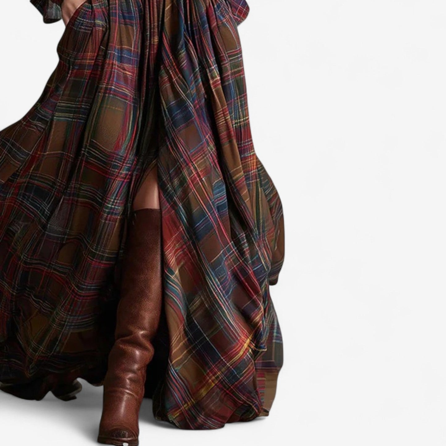 Beau™ Timeless Check Maxi