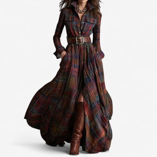 Beau™ Timeless Check Maxi