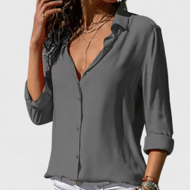 Avy™ - Cardigan Blouse