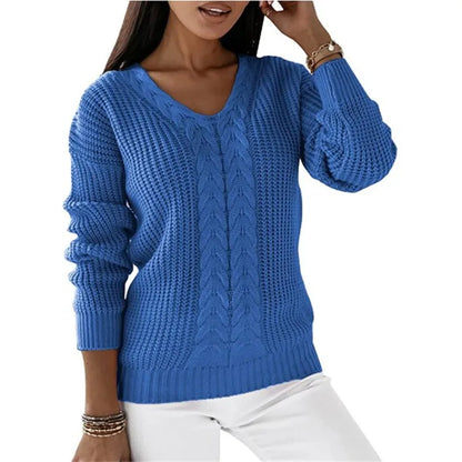 Yassi™ V-Neck Knit Sweater