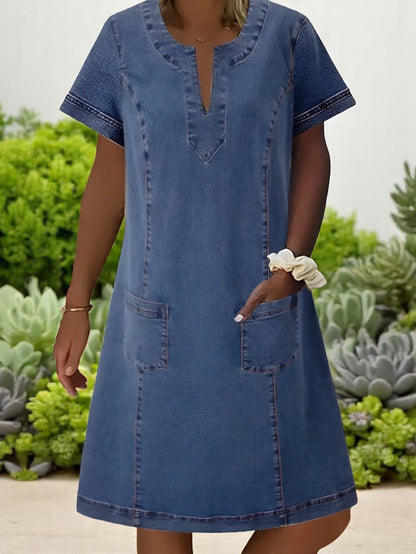 Jona - Soft Denim Dress