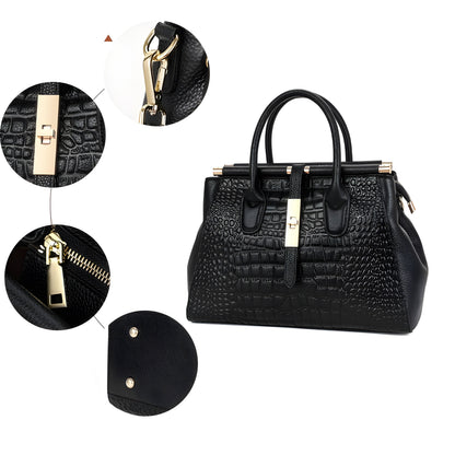 Elysian Croc Handbag