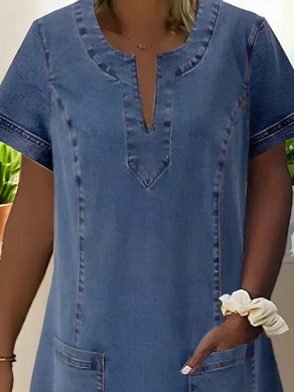 Jona - Soft Denim Dress