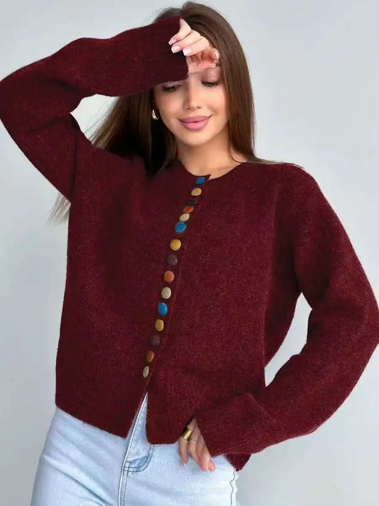 Noe™ - Button-Detail Cardigan
