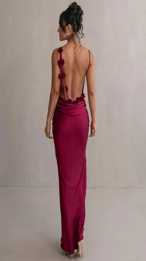 Cassie - Satin Floral