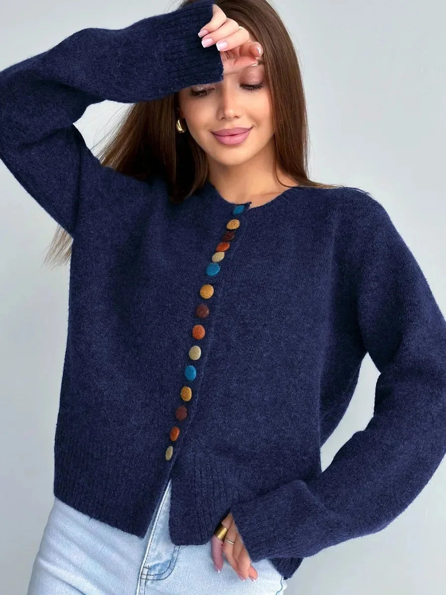 Noe™ - Button-Detail Cardigan