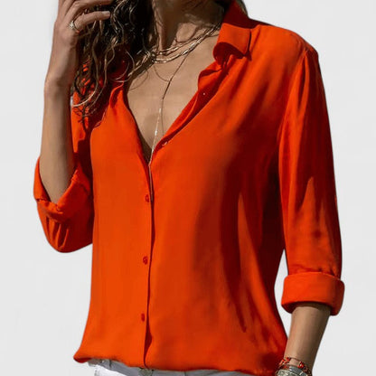 Avy™ - Cardigan Blouse
