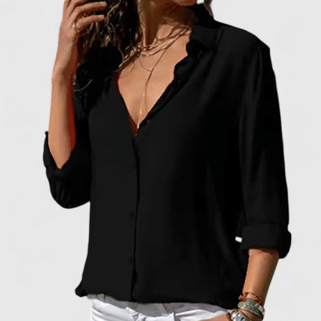 Avy™ - Cardigan Blouse