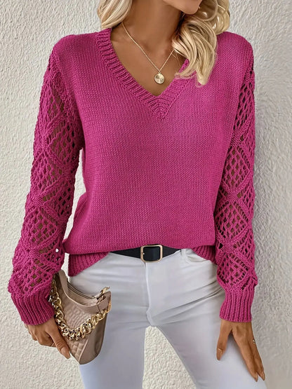 Tate™ V-Neck Knit Sweater
